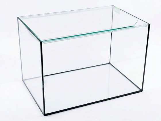 Аквариум прямоугольный 52л 50х30х35см стекло 4мм с покровным стеклом (Украина)
