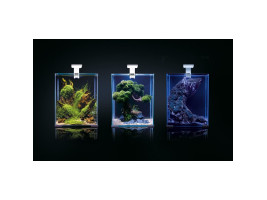 Аквариум Aquael 30л Smart Day Night для креветок черный прямой