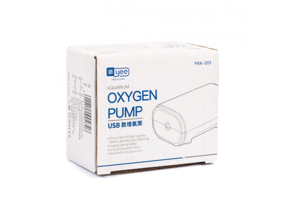 Компрессор Yee для аквариума с USB кабелем 1,5 Вт