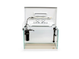 Аквариумный комплект Aquael Leddy Day Night 54л с балкой прямой белый