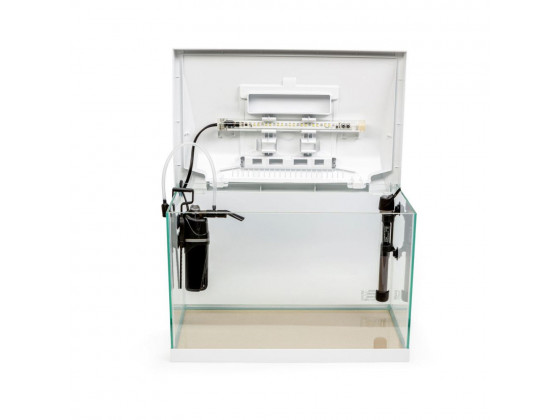 Аквариумный комплект Aquael Leddy Day Night 54л с балкой прямой белый