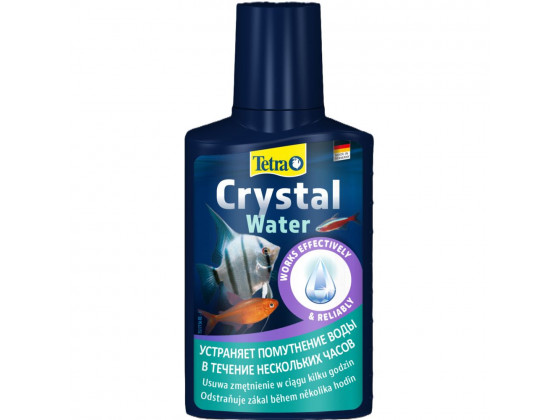 Средство Tetra Crystal Water для аквариума от помутнения воды 100мл на 200л