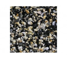 Грунт Nechay Zoo базальт/мрамор черно-белый мелкий 2-5 мм 10кг