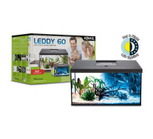 Аквариумный комплект Aquael Leddy Day Night 54л с балкой прямой черный