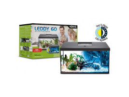 Аквариумный комплект Aquael Leddy Day Night 54л с балкой прямой черный