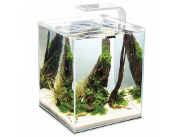 Аквариум Aquael 19л Shrimp Set Smart для креветок прямой белый