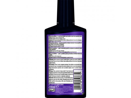 Средство Tetra Crystal Water для аквариума от помутнения воды 250мл на 500л