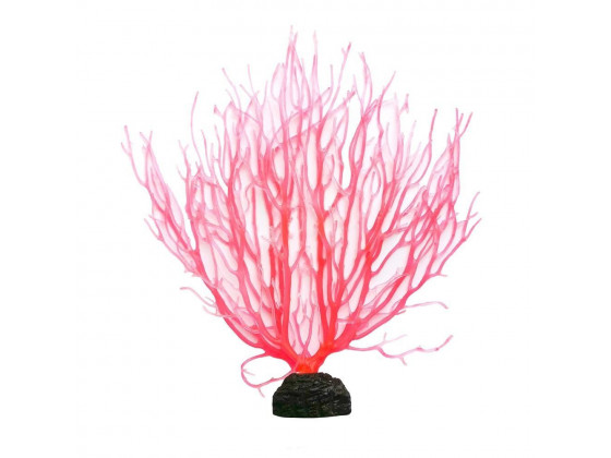 Декор Deming для аквариума Коралл Горгонария силиконовая 24*3*21 см