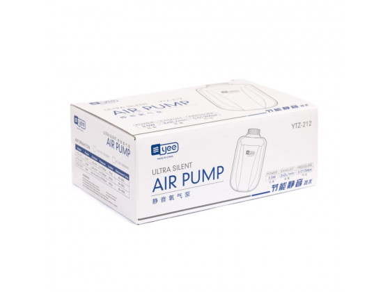 Компрессор Yee для аквариума с двумя выходами 3,5 Вт