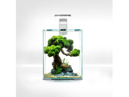 Аквариум Aquael 19л Shrimp Set Smart для креветок прямой белый