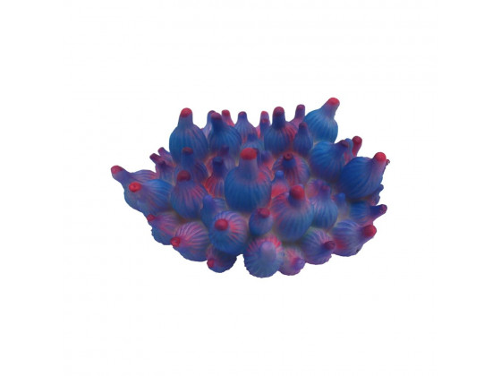 Декор Deming для аквариума Коралл-актиния Glowing пузырчатая силиконовая, набор 5 штук