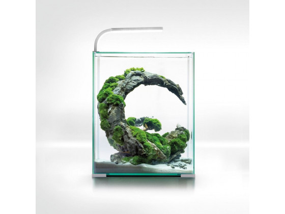 Аквариум Aquael 19л Shrimp Set Smart для креветок прямой белый