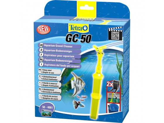 Сифон Tetra GC 50 для аквариума для чистки грунта 50-400л