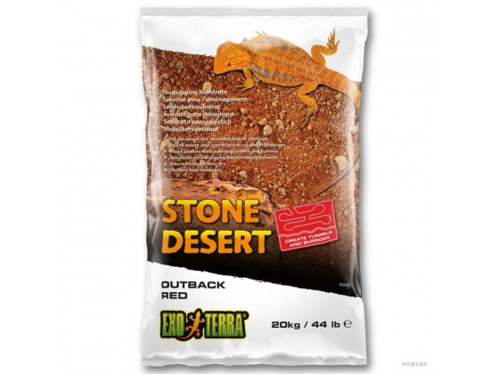 Субстрат ExoTerra для террариумов пустынный с глиной красный 20кг
