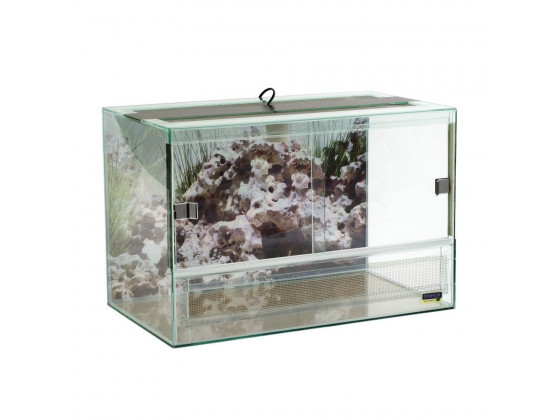 Террариум Природа для рептилий, пресмыкающихся и насекомых стеклянный 60x35x40 см
