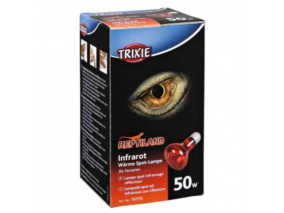 Лампа накаливания инфракрасная Trixie для террариума для обогрева E27 63х100 мм/50 Вт