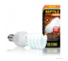 Лампа для террариума ExoTerra Repti Glo 10.0 для пустынных рептилий люминесцентная ультрафиолетовая UVB 150 25 Вт Е27