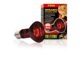 Лампа для террариума ExoTerra Infared basking spot для террариумных животных инфракрасная обогревающая R20/75 Вт