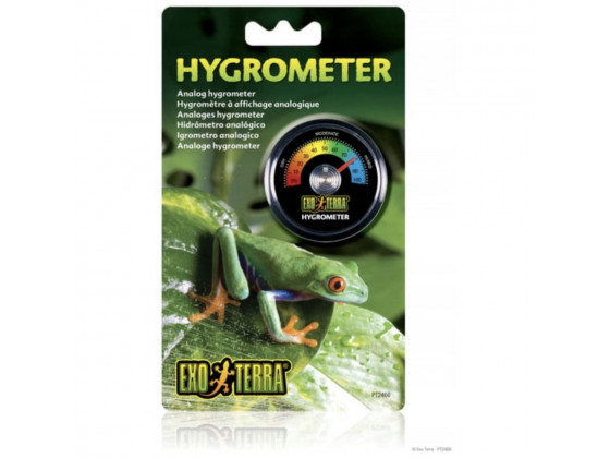 Гигрометр ExoTerra для террариума механический пластик