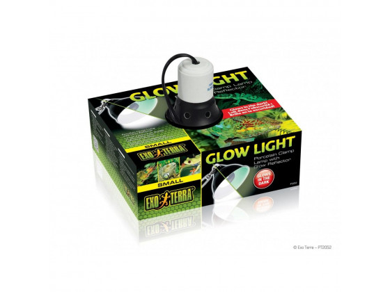Плафон ExoTerra Glow Light для ламп обогрева в террариум металл 14 см