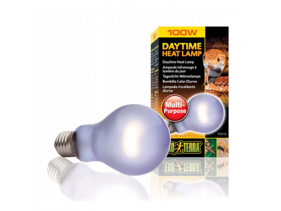Лампа для террариума ExoTerra DAYTIME для террариума обогревающая А21 100Вт