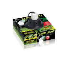 Плафон ExoTerra Glow Light для ламп обігріву в тераріум метал 21см
