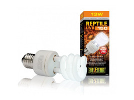 Лампа для террариума ExoTerra Repti Glo 10.0 для пустынных рептилий люминесцентная ультрафиолетовая UVB 150 13 Вт Е27