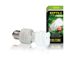 Лампа для террариума ExoTerra Repti Glo 5.0 для тропических рептилий ультрафиолетовая люминесцентная UVB100 13 Вт Е27