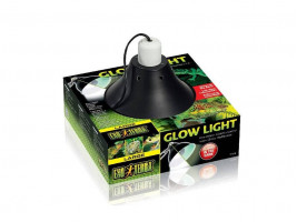 Плафон ExoTerra Glow Light для ламп обогрева в террариум металл 25см