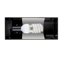 Светильник ExoTerra для террариумов Compact top для ультрафиолетовых ламп пластик металл E27 30х9х15 см