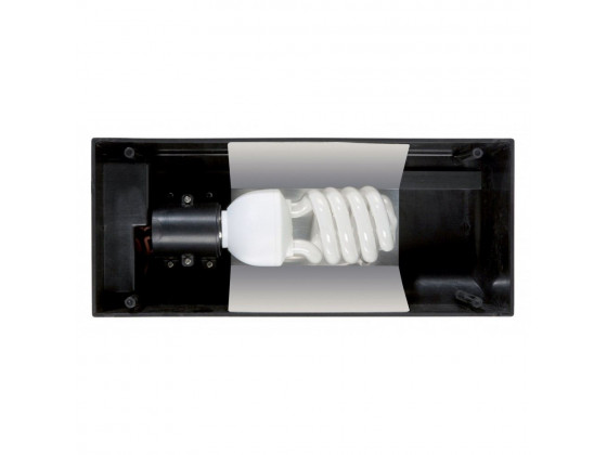 Светильник ExoTerra для террариумов Compact top для ультрафиолетовых ламп пластик металл E27 30х9х15 см