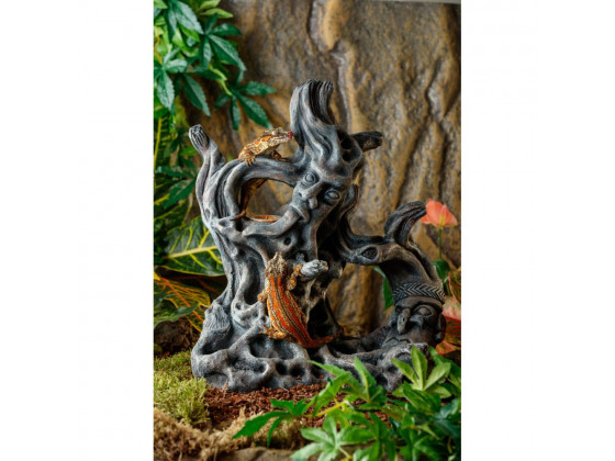 Декорация ExoTerra Tiki укрытие/поилка/миска большая