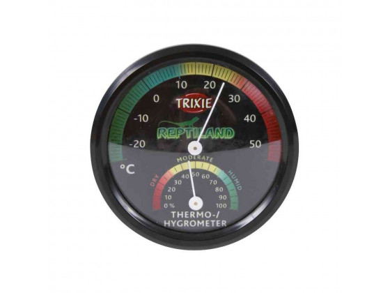 Термометр-гигрометр Trixie для террариума механический с наклейкой 7,5 см