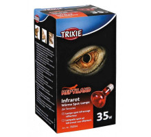 Лампа накаливания инфракрасная Trixie для террариума для обогрева E27 63х100 мм/35 Вт