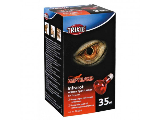 Лампа накаливания инфракрасная Trixie для террариума для обогрева E27 63х100 мм/35 Вт