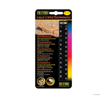 Термометр ExoTerra для тераріуму рідкокристалічний чорний