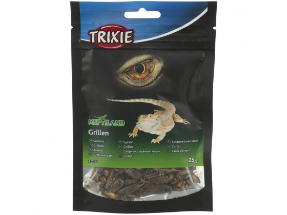 Корм Trixie для рептилий дополнительный Сверчки сушеные 25 г