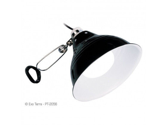 Плафон ExoTerra Glow Light для ламп обогрева в террариум металл 14 см