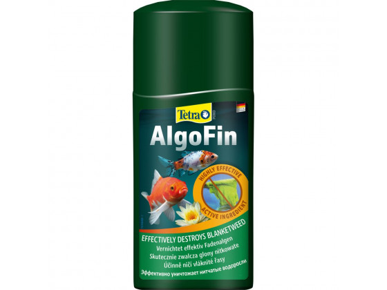 Средство Tetra Pond AlgoFin для пруда для борьбы с нитевидными водорослями, 250 мл на 5000 л