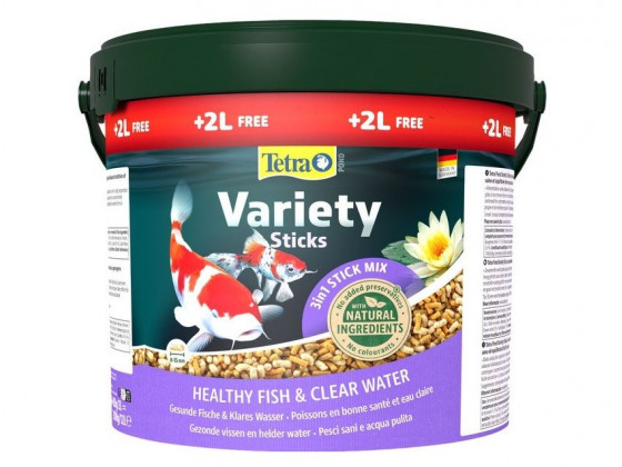 Корм Tetra Pond Variety Sticks для прудовых рыб 10л+2л