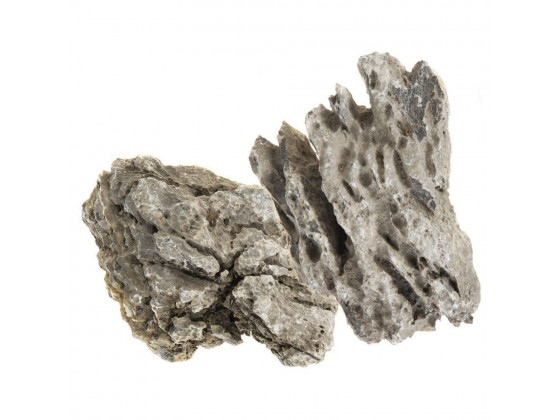 Декорация Aquael Black камни кварц 20 кг