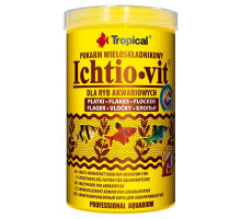 Корм Tropical Ichtio-Vit для всех аквариумных рыб хлопья 120 г