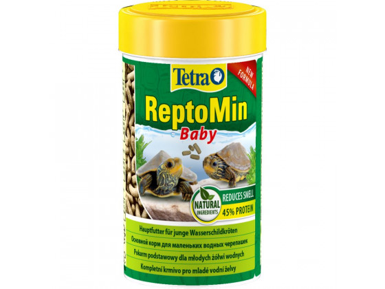 Корм Tetra ReptoMin Baby для черепах, 32 г (палочки)