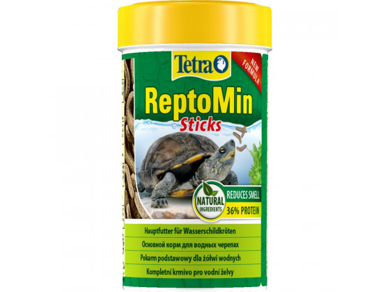 Корм Tetra ReptoMin для черепах, 22 г (палочки)