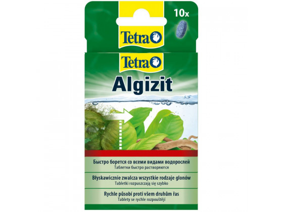 Засіб Tetra Algizit проти водоростей в акваріумі, 10 пігулок на 200 л