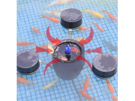 Плавающий скиммер для пруда Sunsun CSP 250 LED