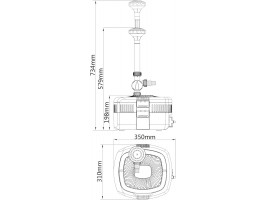 Фильтрующая система для пруда Sunsun CUF-5800