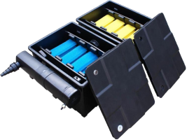 Фильтр проточный прудовый с УФ стерилизатором Sunsun CBF 350 B-UV