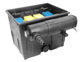 Фильтр проточный прудовый с УФ стерилизатором Sunsun CBF 350-UV