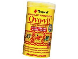 Сухий корм для акваріумних риб Tropical в пластівцях Ovo-Vit 250 мл (для всіх рибок)
